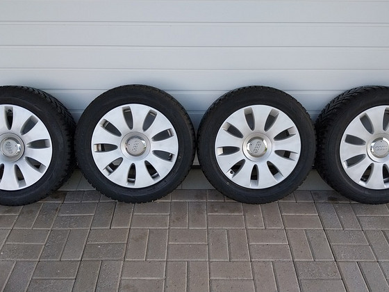 Audi 16'' диски с зимними шинами 205/55/R16