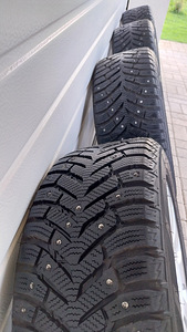 Audi 16'' диски с зимними шинами 205/55/R16 (2 фото из 8)