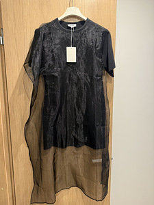 Cos sheer panel футболка-платье (4 фото из 4)