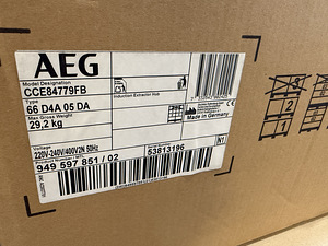 AEG CCE84779FB induktsioonpliit + õhupuhasti (UUS) (5 foto / 5)