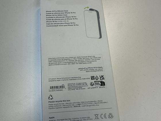 iPhone 16 Pro silicone case originaal UUS