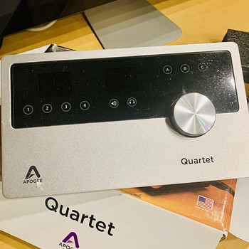 Apogee Quartet – четырехканальный аудиоинтерфейс