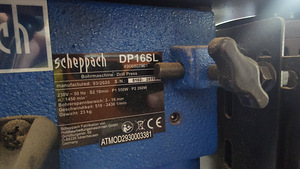 Scheppach DP16SL (3 фото из 3)