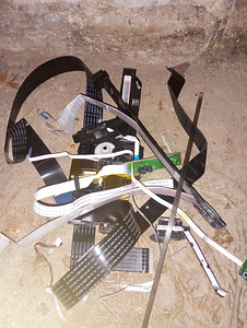 Elektroonilised komponendid HP Officejet Pro 8600 printerist (6 foto / 10)