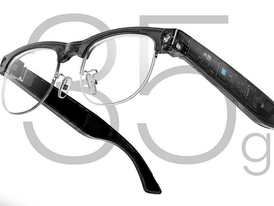 Neomix AI Glasses Classic Lenses (Half-rim/Black)