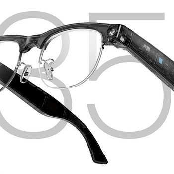 Neomix AI Glasses Classic Lenses (Half-rim/Black)
