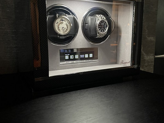 Rapport Formula Duo Watch Winder Carbon Fiber