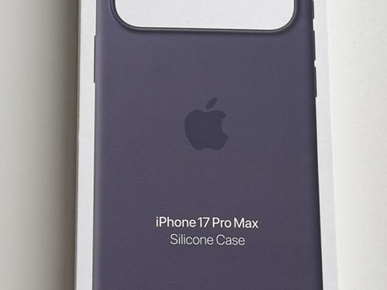 Apple iPhone 17 Pro Max Silicone Case with Magsafe , Purple