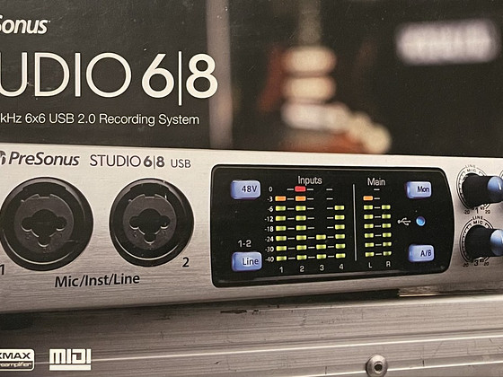 Helikaart Presonus Studio 68(tarkvara on toetatud)