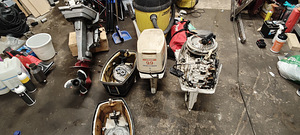 Evinrude/Johnson 9.9hp ja 20hp varuosade ka/korda tegemiseks (1 foto / 10)