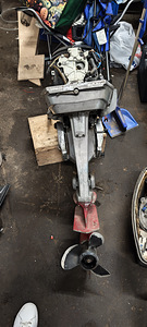 Evinrude/Johnson 9.9hp ja 20hp varuosade ka/korda tegemiseks (2 foto / 10)