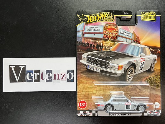 2025 Hot Wheels Boulevard '80 Mercedes-Benz 500 SLC Rallye