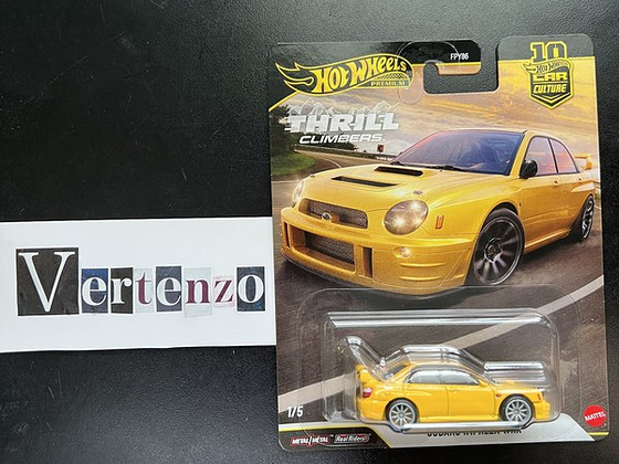 Hot Wheels Premium Car Culture Subaru Impreza WRX