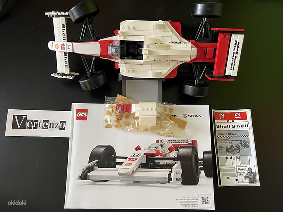 LEGO® Icons McLaren MP4/4 & Ayrton Senna