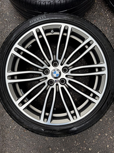 19" BMW style 664M erilaiad originaveljed 5x112 + suverehvid (4 foto / 9)
