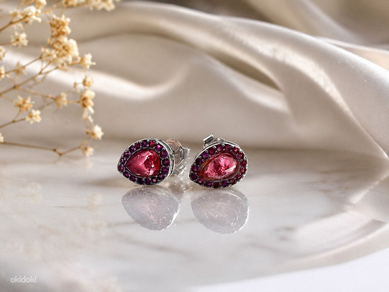 Серьги серебро 925