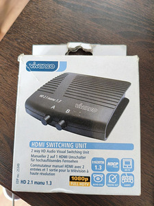Vivanco HDMI lüliti 2-port (25349) / HDMI переключатель (1 фото из 2)