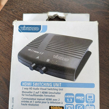 Vivanco HDMI lüliti 2-port (25349) / HDMI переключатель