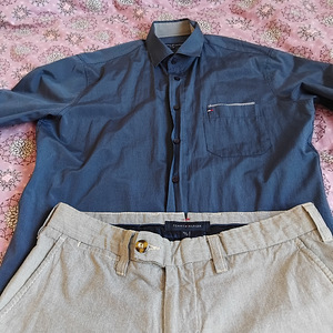 Мужские брюки и рубашка Tommy Hilfiger, как новые (5 фото из 6)