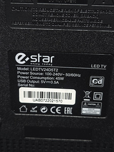 Teler E-Star LEDTV24D5T2 +pult + karp (4 foto / 5)