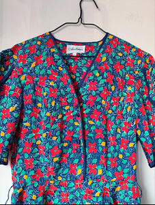 Väga naiselik Vintage suvekleit L / 40 (2 foto / 5)