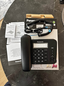 Panasonic KX-TS520 Cordless DECT Telefon, Telia, Elisa (2 foto / 3)
