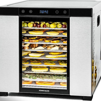 Дегидратор Rommelsbacher DA 1000 XXL, 10 решёток, как новый