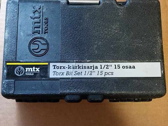 Набор торцевых головок Torx MTX Tools T20-55 1/2" 15 штук
