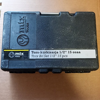 Набор торцевых головок Torx MTX Tools T20-55 1/2" 15 штук