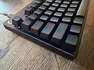 Logitech Pro X TKL Rapid Keyboard, US, Black, Проводная (2 фото из 2)
