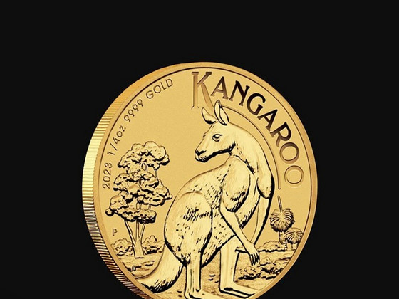 1/4 oz Australia Kangaroo Kuldmünt