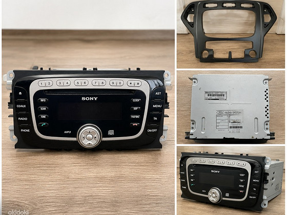 Оригинальная магнитола Ford Sony MP3 + рамка