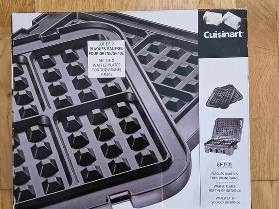 Vahvli küpsetamise plaadid Cuisinart
