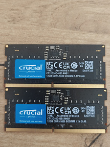 Sülearvuti mälud DDR5 (2 foto / 6)