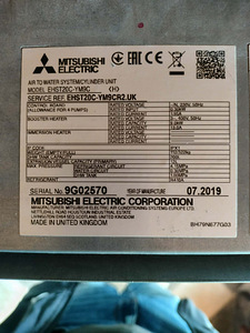 Mitsubishi Electric Ecodan EHST20C-YM9C siseosa/200L boiler (2 foto / 5)
