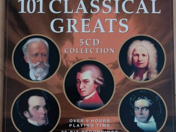 2 cd plaadi komplekti -- klassika