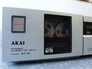 Vanakooli kolmepealine kassettdekk Akai GX-9 (7 foto / 10)