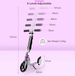 Самокат HUDORA BigWheel 180 (6 фото из 6)