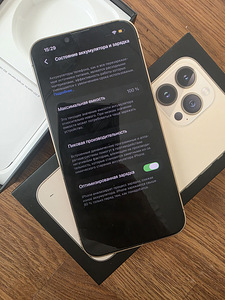 iPhone 13 Pro 256GB Gold väga heas seisukorras , aku 100% (2 foto / 2)