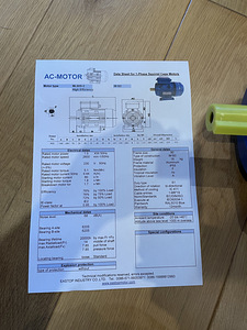 Elektrimootor 1,5kw, Uus (3 foto / 4)