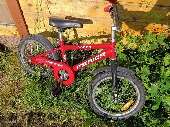 Merida Cobra 16" laste jalgratas, punane, töökorras