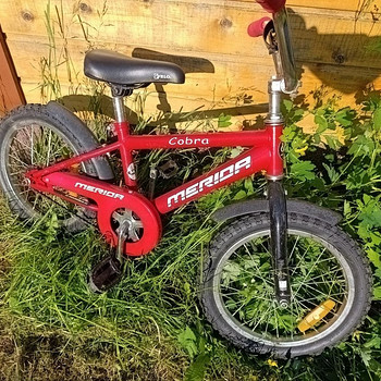 Merida Cobra 16" laste jalgratas, punane, töökorras