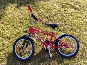 Merida Cobra 16" laste jalgratas, punane, töökorras (2 foto / 2)