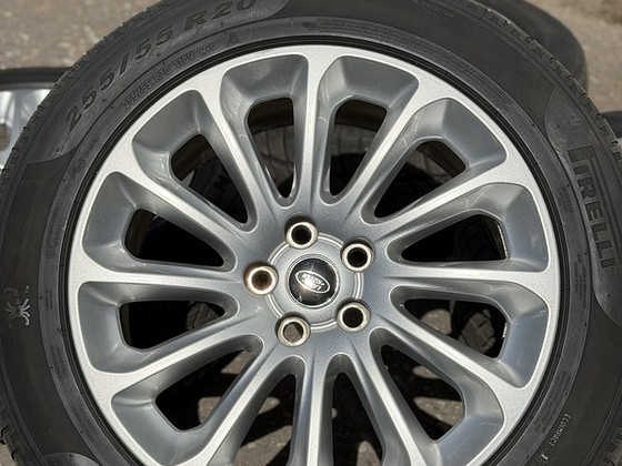 20" Land Rover originaalveljed 5x120 + 255/55/20 m+s 5mm