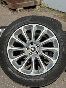 20" оригинальные диски Land Rover 5x120 + 255/55/20 m+s 5мм (1 фото из 10)