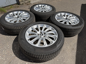 20" оригинальные диски Land Rover 5x120 + 255/55/20 m+s 5мм (2 фото из 10)