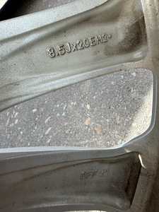 20" оригинальные диски Land Rover 5x120 + 255/55/20 m+s 5мм (8 фото из 10)