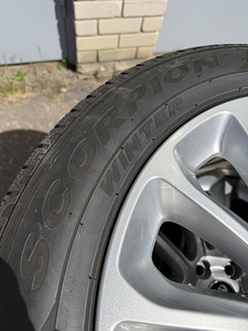 20" оригинальные диски Land Rover 5x120 + 255/55/20 m+s 5мм (10 фото из 10)
