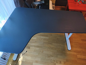 Письменный стол офисный стол IKEA BEKANT синий/белый (2 фото из 5)