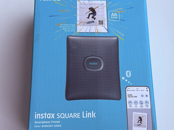 Fujifilm Instax Square Link , Midnight Green